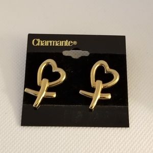 Charmante earrings NWT